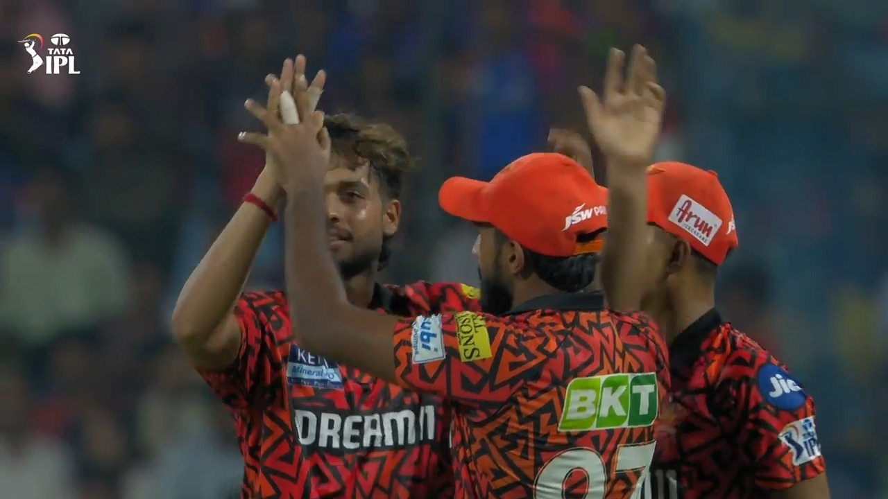 IPL 2025 M61: LSG vs SRH - Fall of Wickets