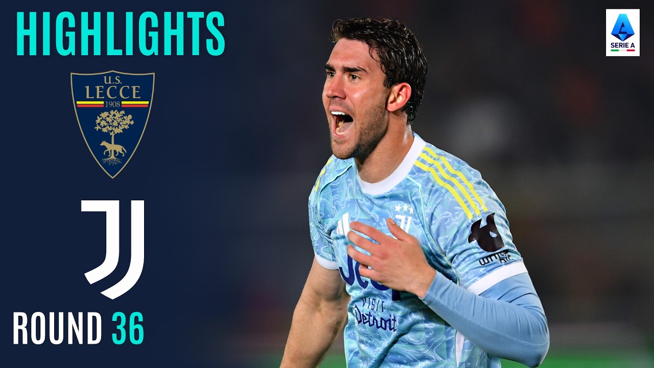 Vlahovic Scores After 12 Seconds! | LECCE-JUVENTUS | HIGHLIGHTS | Serie A 2025/26