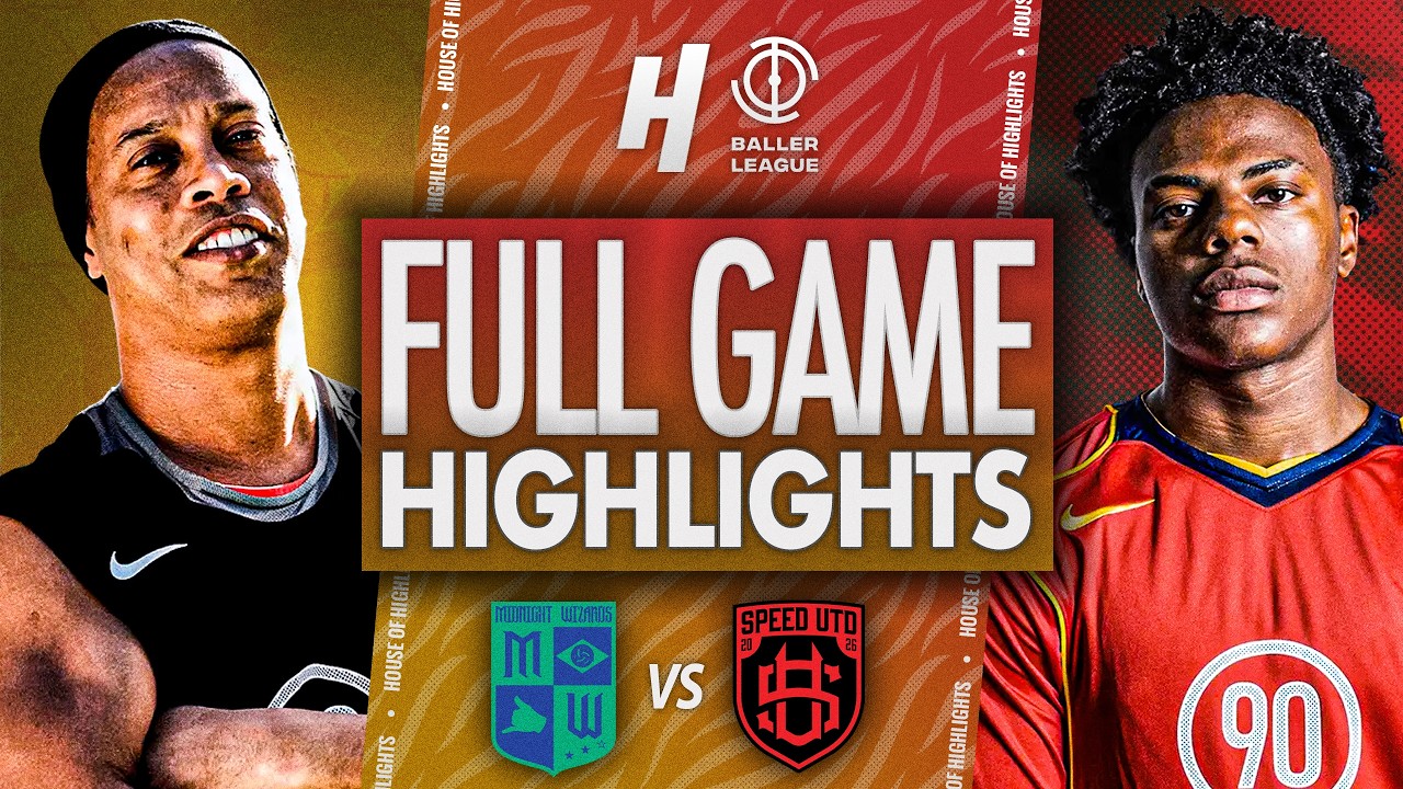 Team Ronaldinho vs Team IShowSpeed - ALL GOALS & HIGHLIGHTS @BallerLeagueUSA