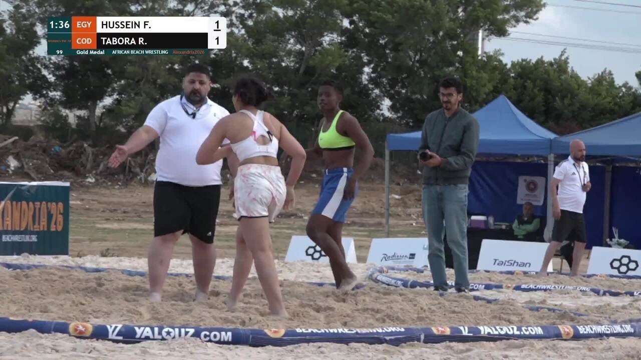 Farah Ali Hamada Mohamed HUSSEIN (EGY) vs. Rosie Kabeya TABORA (COD) • Gold Medal • Women's BW 70Kg