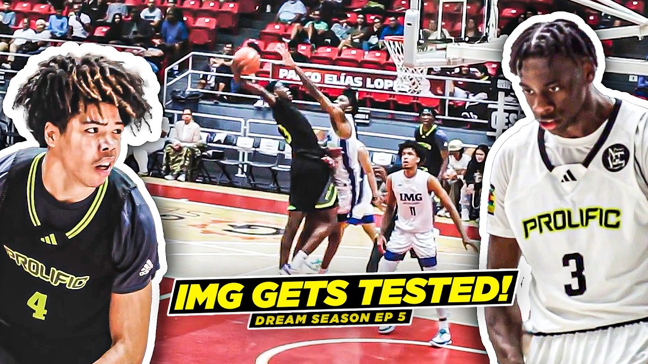IMG Academy Gets TESTED By #1 Ranked Players AJ Dybantas & Tyran Stokes | Dream Season Ep 5 background