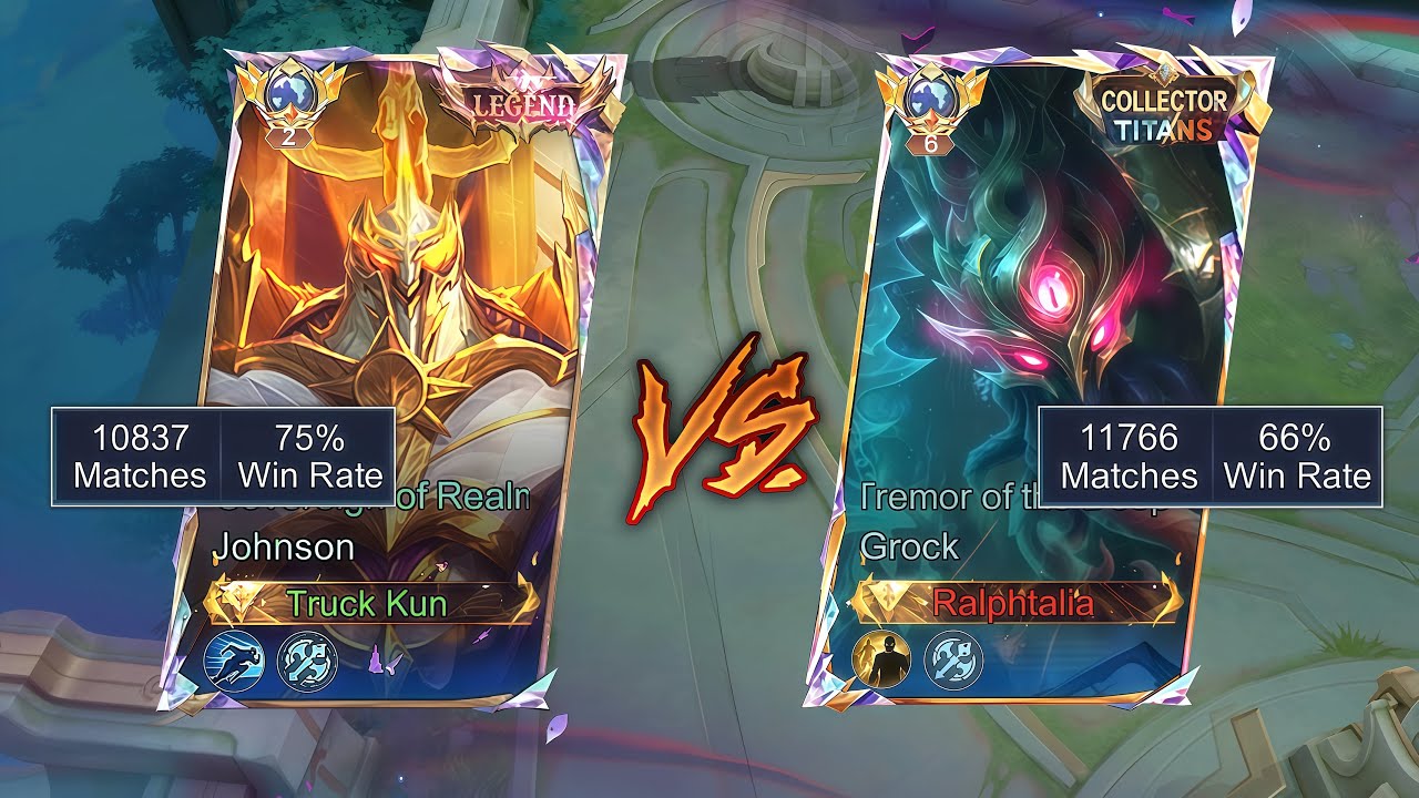 WHEN TOP GLOBAL JOHNSON MET TOP GLOBAL GROCK IN HIGH RANK!!💀(Absolute Cinema!)