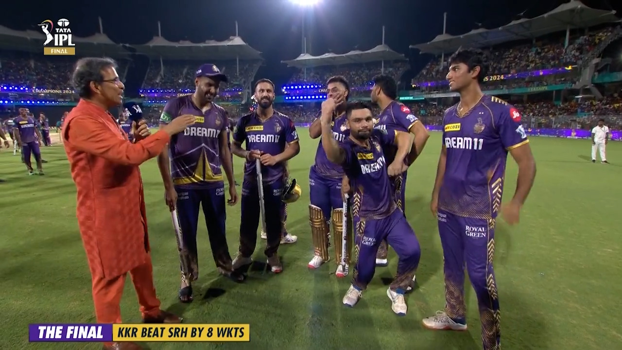 Final: KKR vs SRH – KKR's Indian Youngsters' Interview