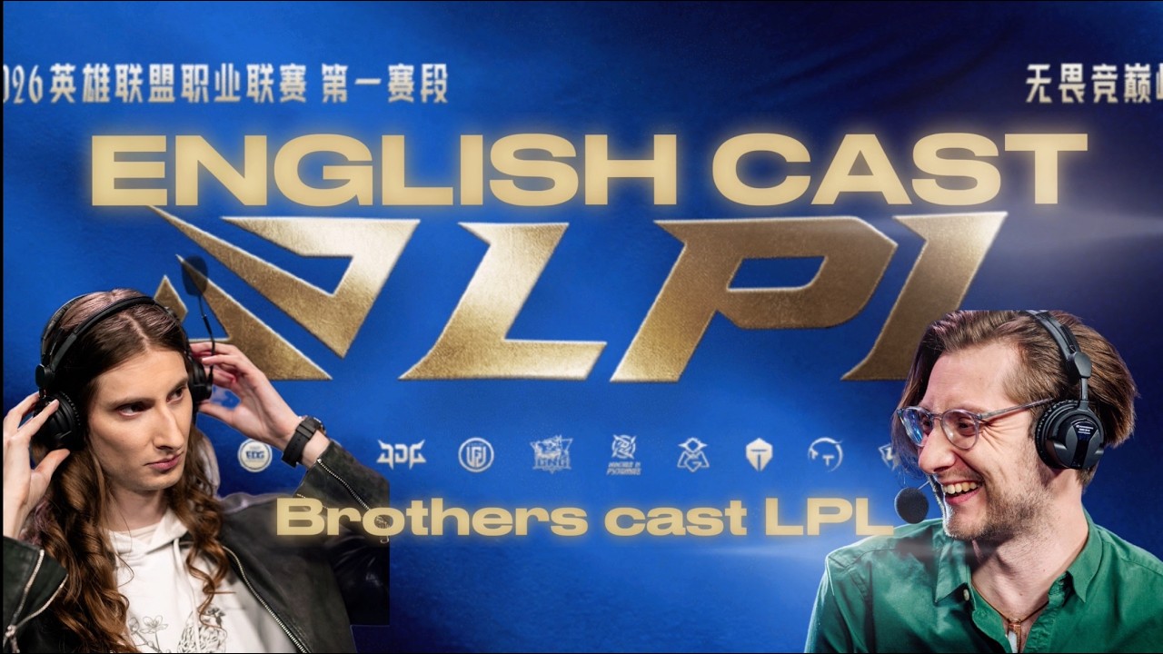 UP v LNG | JDG v BLG English Cast LPL Split 2