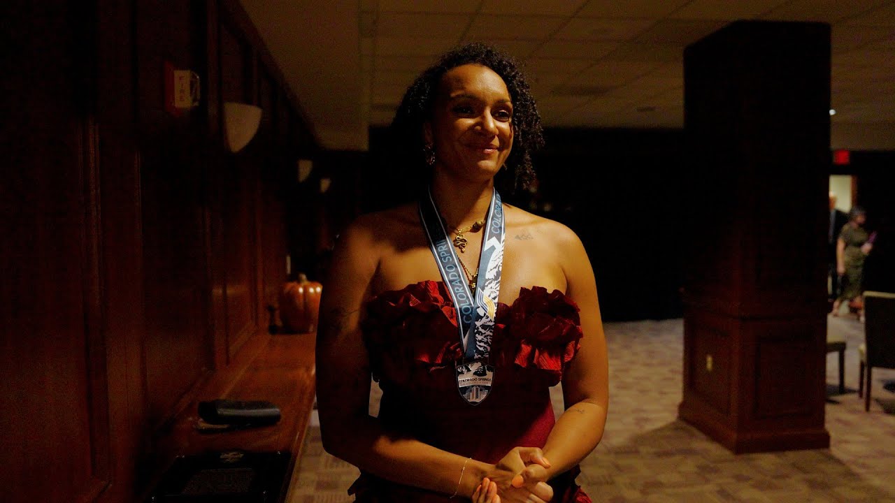 Haleigh Washington | 2025 Colorado Springs Sports Hall of Fame background