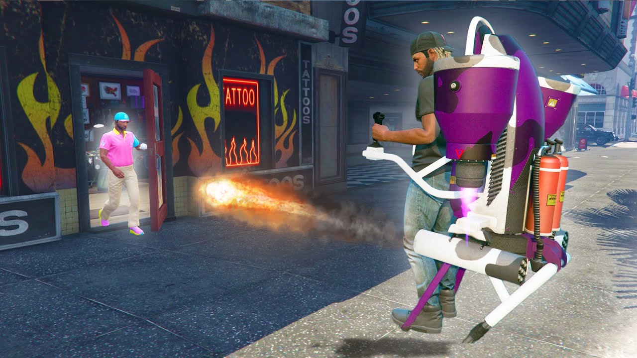 THE MOST UNDER-APPRECIATED VEHICLE IN THE GAME! *JETPACK TROLLING!* | GTA 5 THUG LIFE #498 background