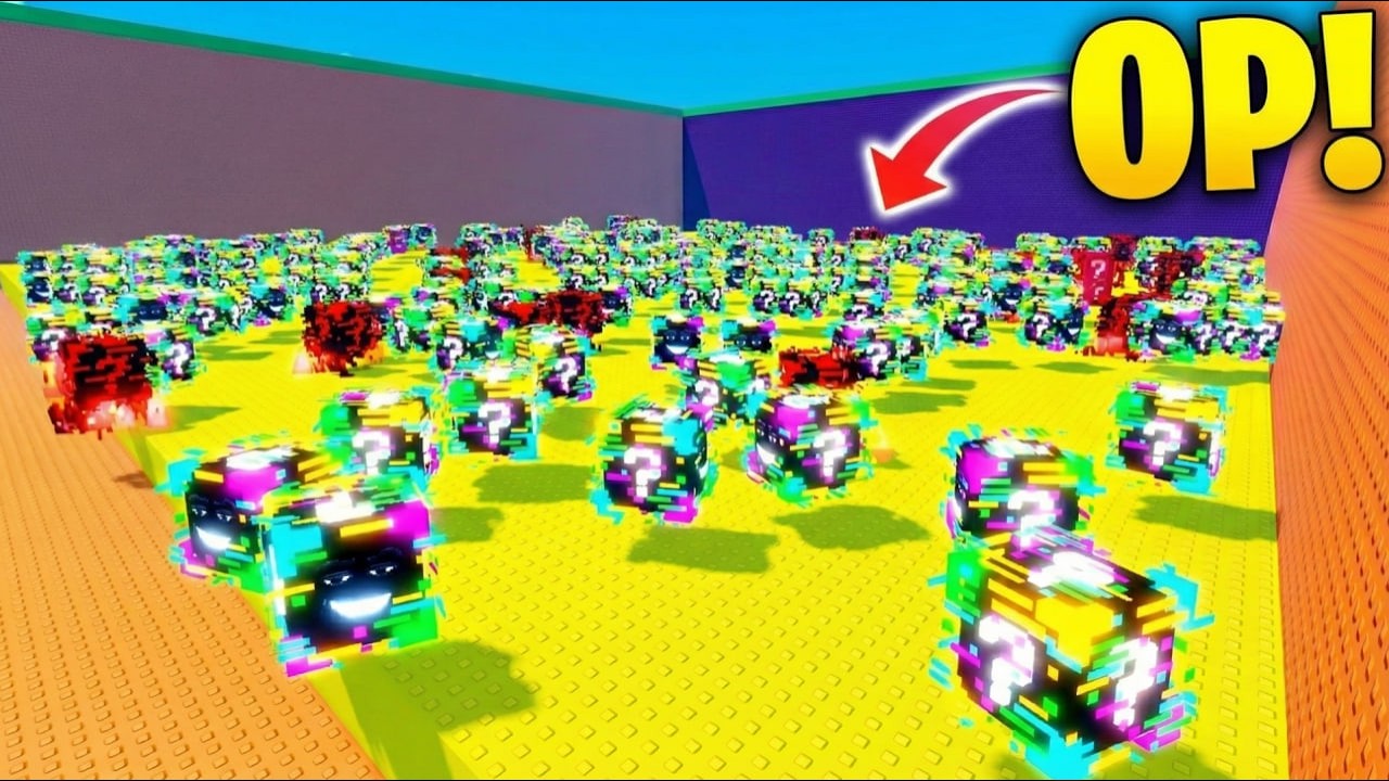 1000 INFINITY LUCKY BLOCKS! Sammy Does ADMIN ABUSE in ESCAPE TSUNAMI for Brainrots Funny Moments #1