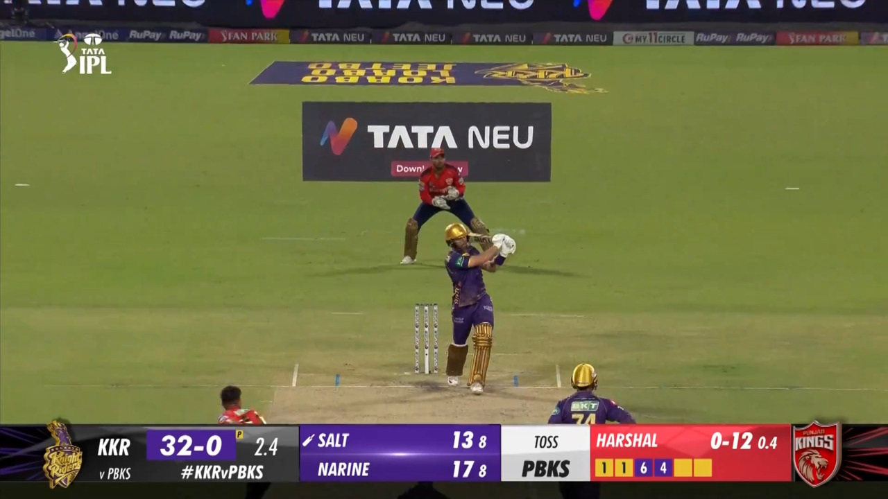 M42: KKR vs PBKS – Phil Salt Six