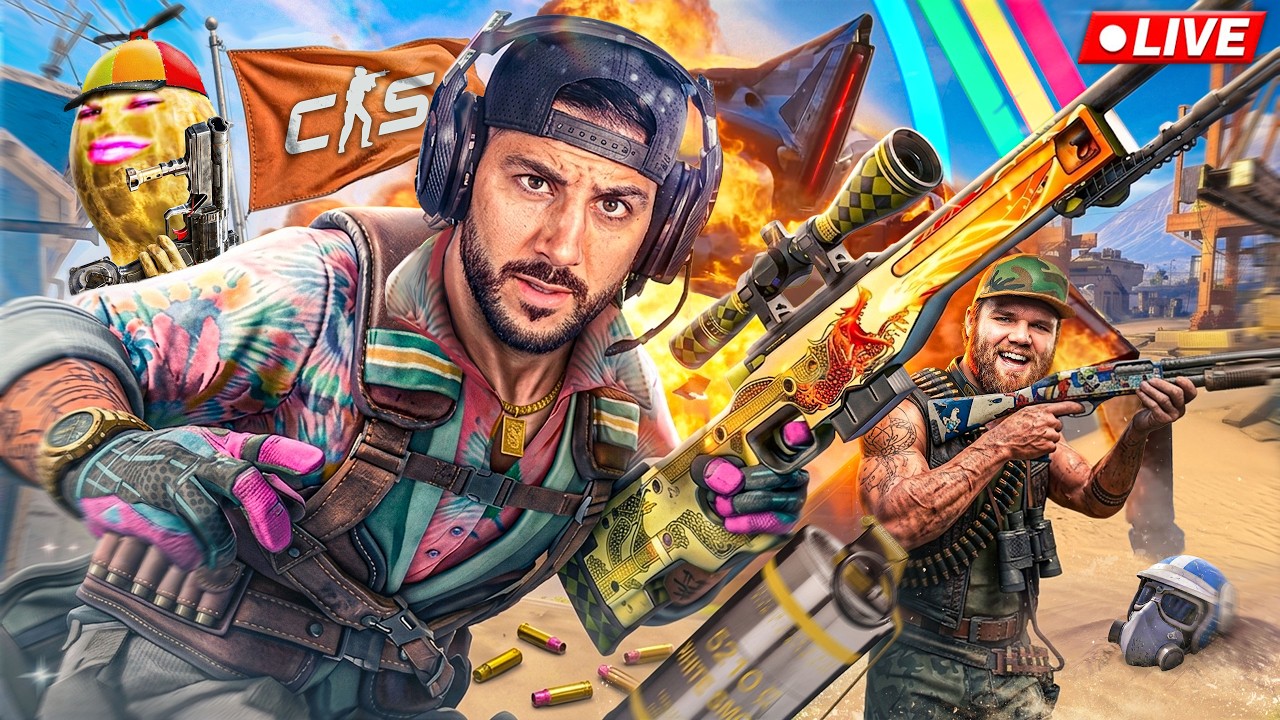 #1 ARC RAIDERS POV! INTO CS:GO W/ PEANUT HUTCH & THE BOYS! + GIVEAWAYS ๐ฅ