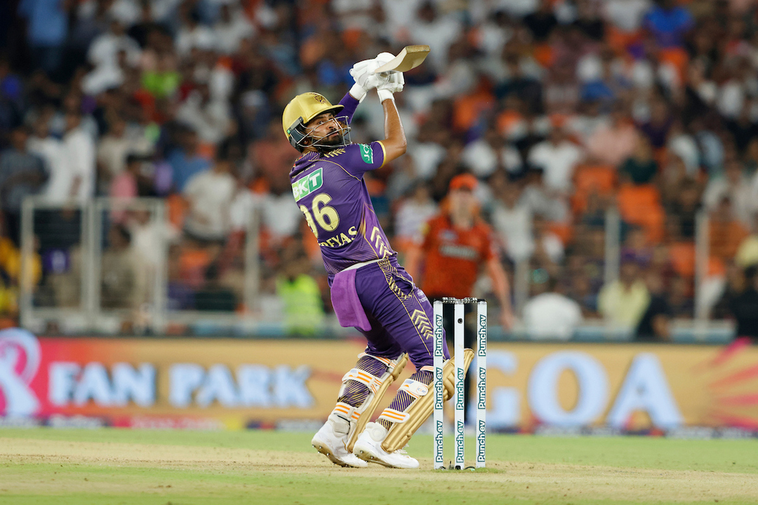 Shreyas Iyer's stylish knock of 58*(24)