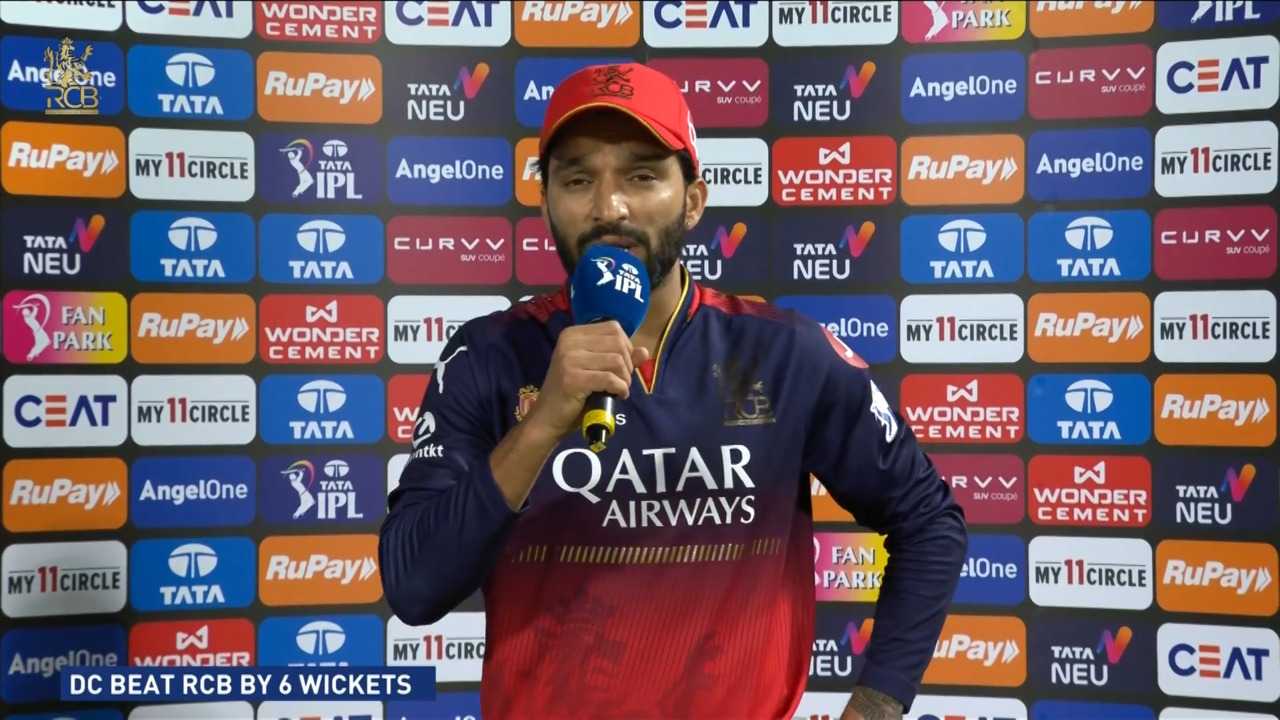 IPL 2025 M24: RCB vs DC - Rajat Patidar Interview