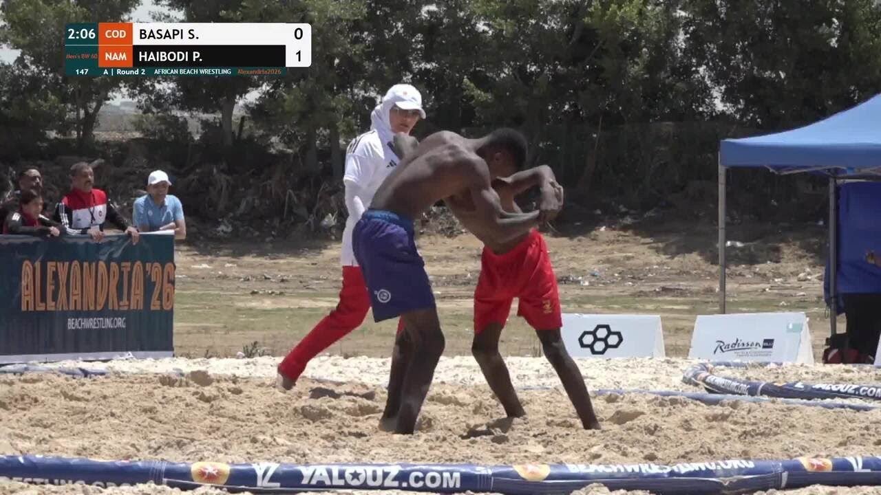Dan KEGODE (KEN) vs. Elbara BENAMMAR (ALG) • B | Round 2 • Men's BW 60Kg