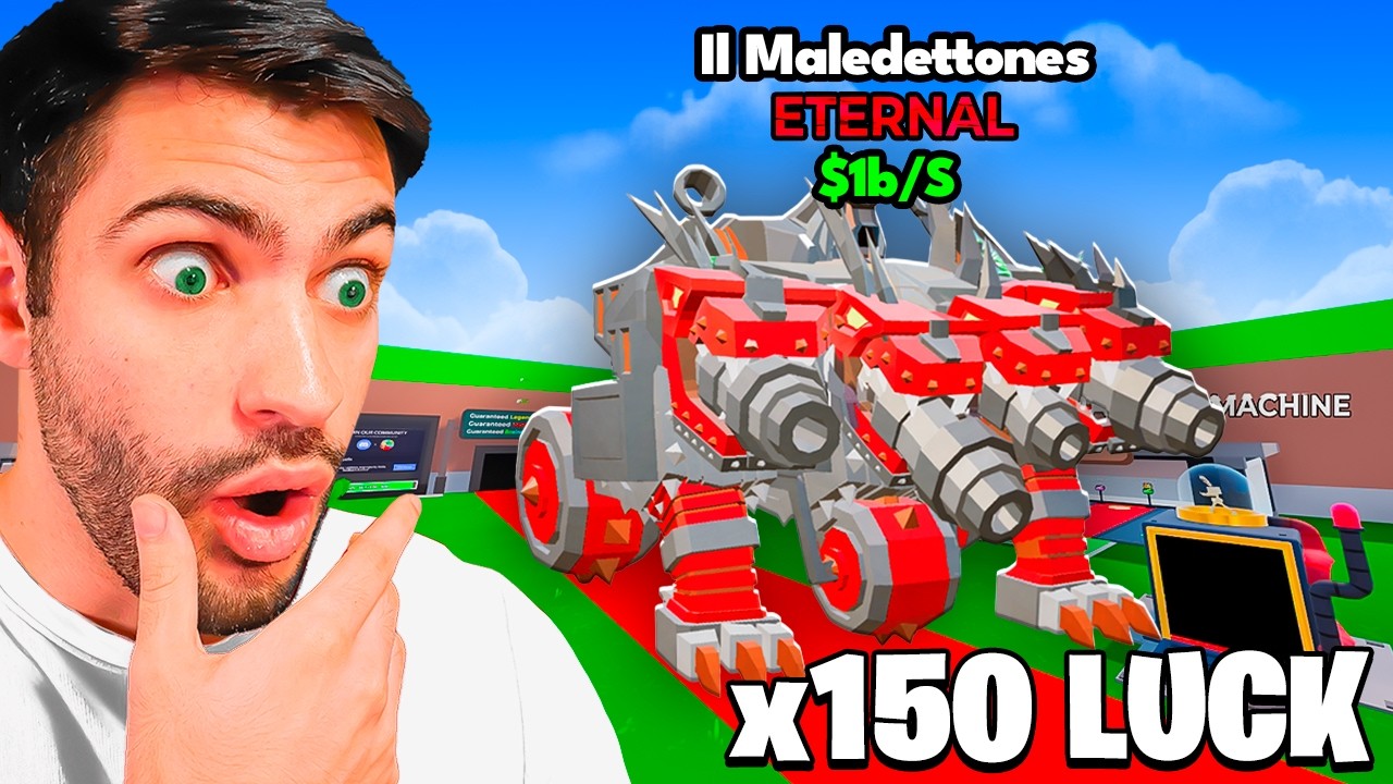 x150 Server Luck VS Admin Abuse in Fortnite Steal the Brainrot!