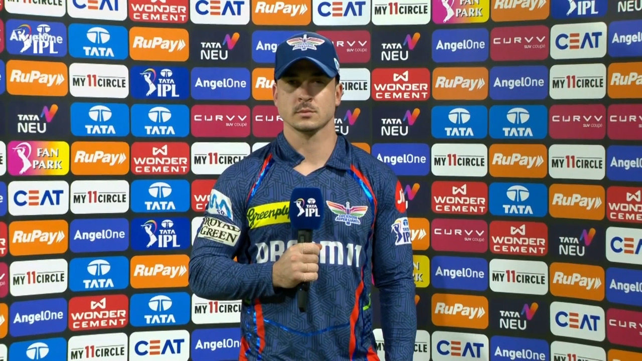 IPL 2025 M70: LSG vs RCB - Matthew Breetzke Interview background