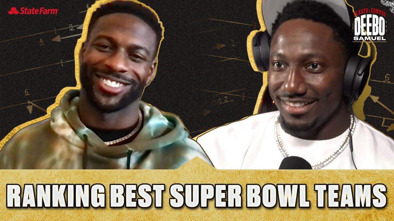 Debating Best Super Bowl Teams of Last 25 Years with Emmanuel Sanders and Deebo | Cleats & Convos