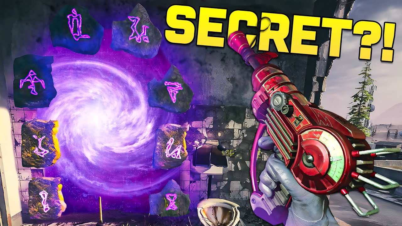 We found a Secret Portal in MW3 Zombies... background
