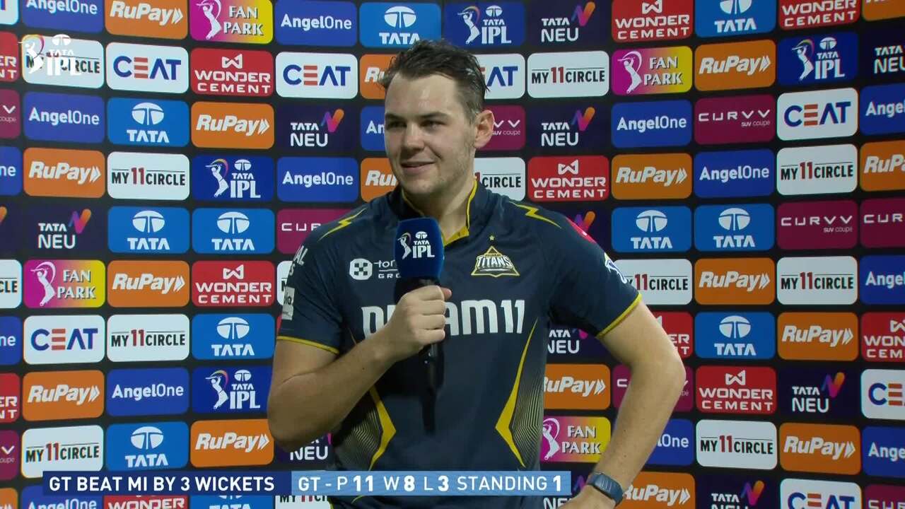 IPL 2025 M56: MI vs GT - Gerald Coetzee Interview