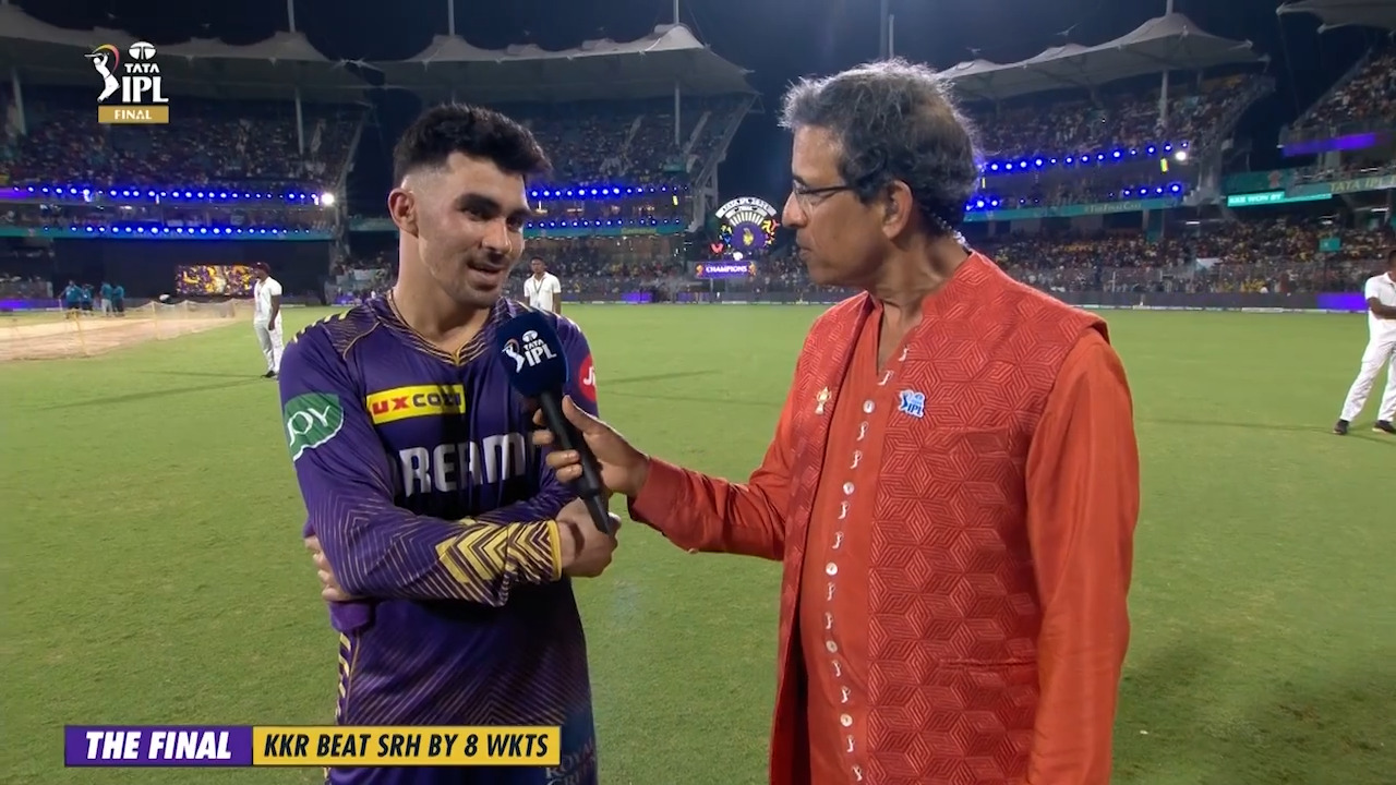 Final: KKR vs SRH – Rahmanullah Gurbaz Interview