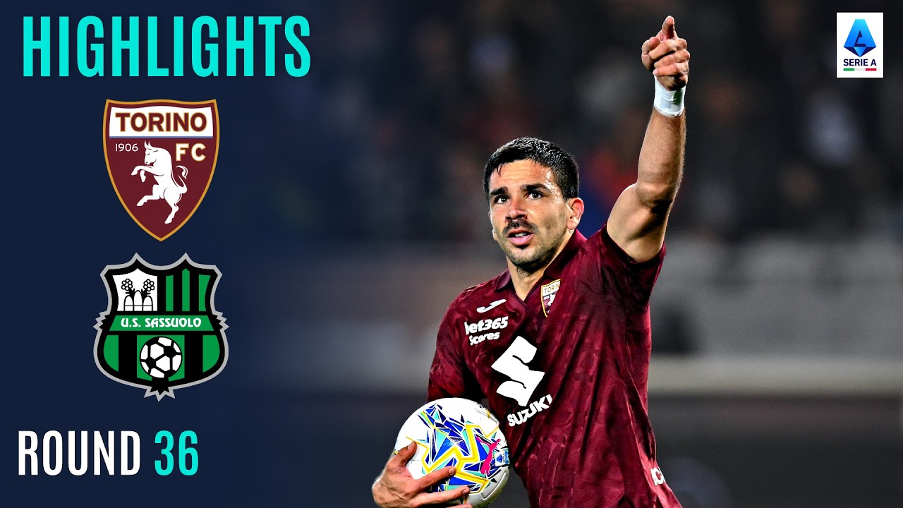 Second-Half Turnaround in Turin | TORINO-SASSUOLO | HIGHLIGHTS | Serie A 2025/26