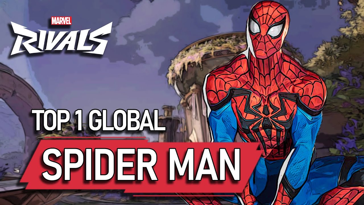 TOP 1 GLOBAL SPIDER MAN ! Pherfinator - MARVEL RIVALS PRO background