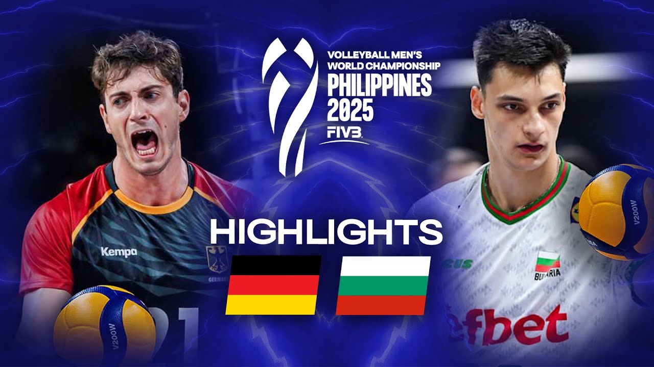 Germany π©πͺ vs. Bulgaria π§π¬ - Highlights | Men's World Championships 2025