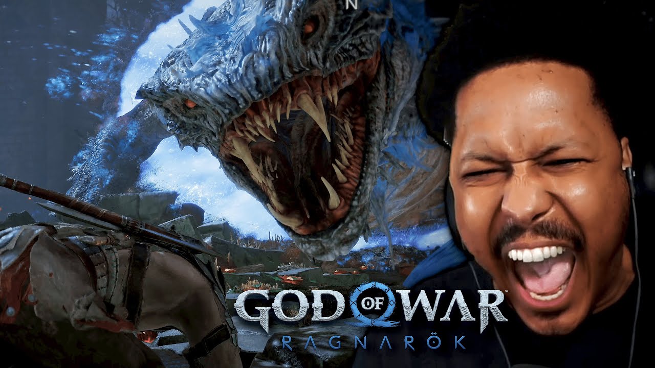 THE HYPEST FIGHT SO FAR | God of War Ragnarok - Part 9 background