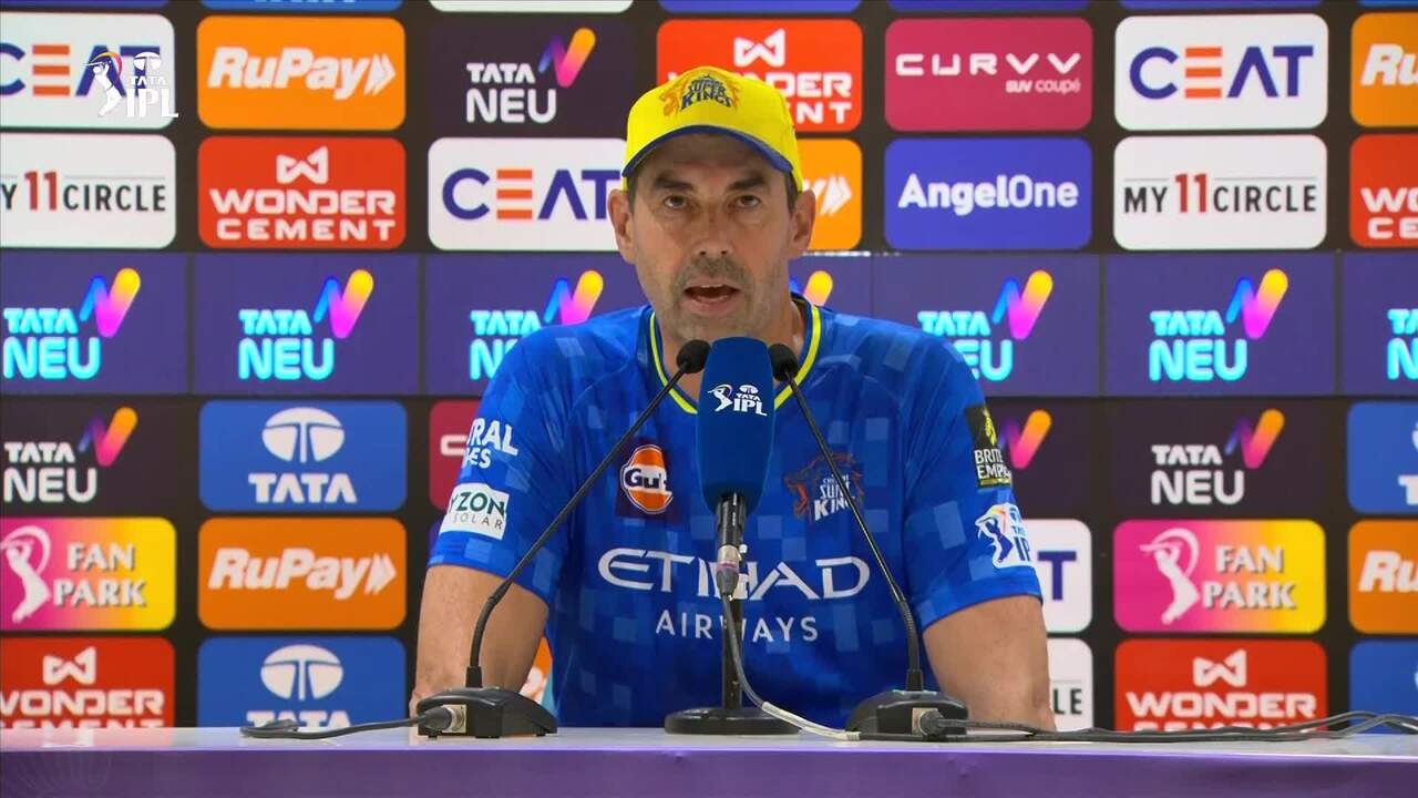 Priyansh Arya played some amazing shots: Stephen Fleming background