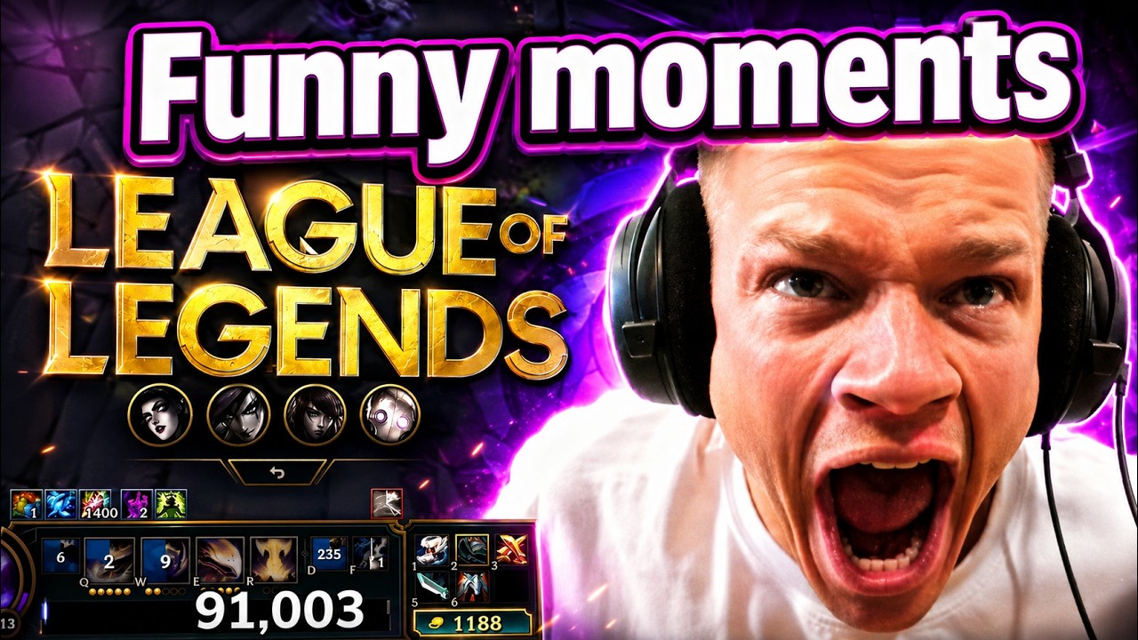 Best of Jynxzi League of Legends (funny moments)