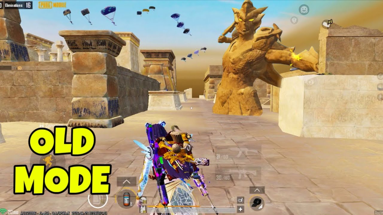 OLD PHARAOH MODE is BACK🔥Pubg Mobile