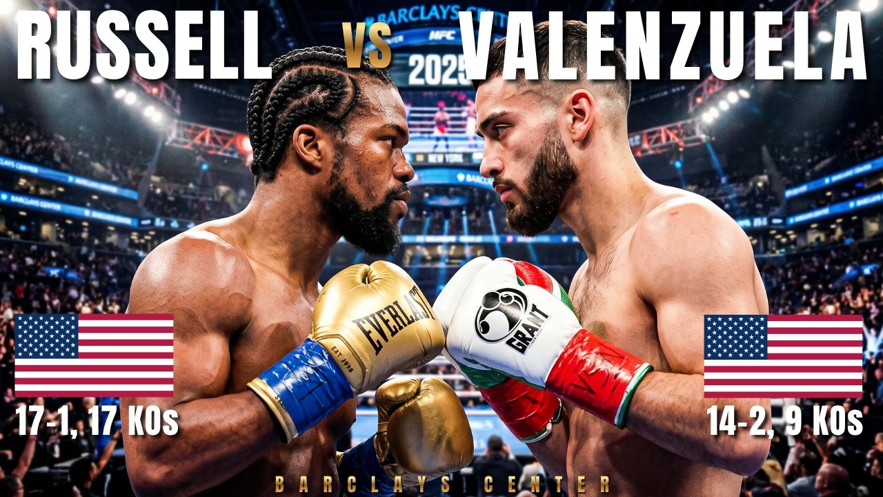 GARY ANTUANNE RUSSELL (USA) vs JOSE VALENZUELA (USA) Fight | BATTLE IN BROOKLYN