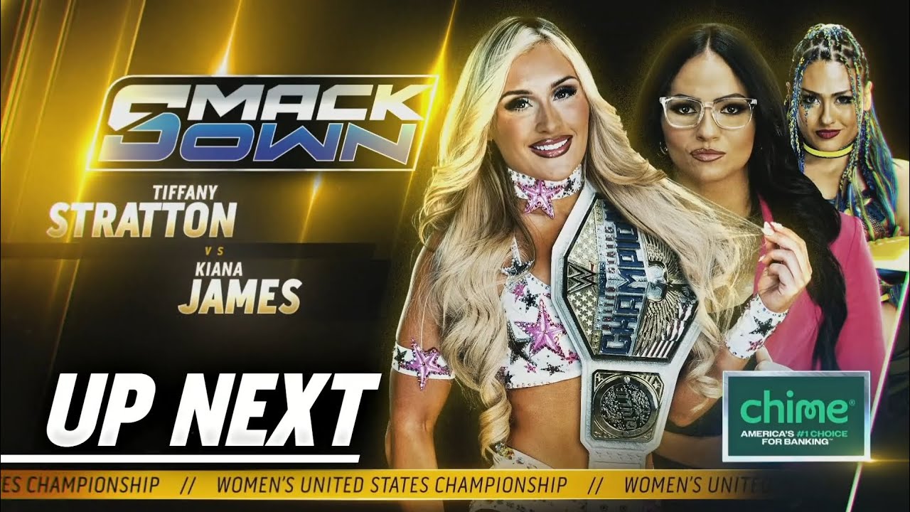 Tiffany Stratton vs Kiana James | SmackDown May 8, 2026