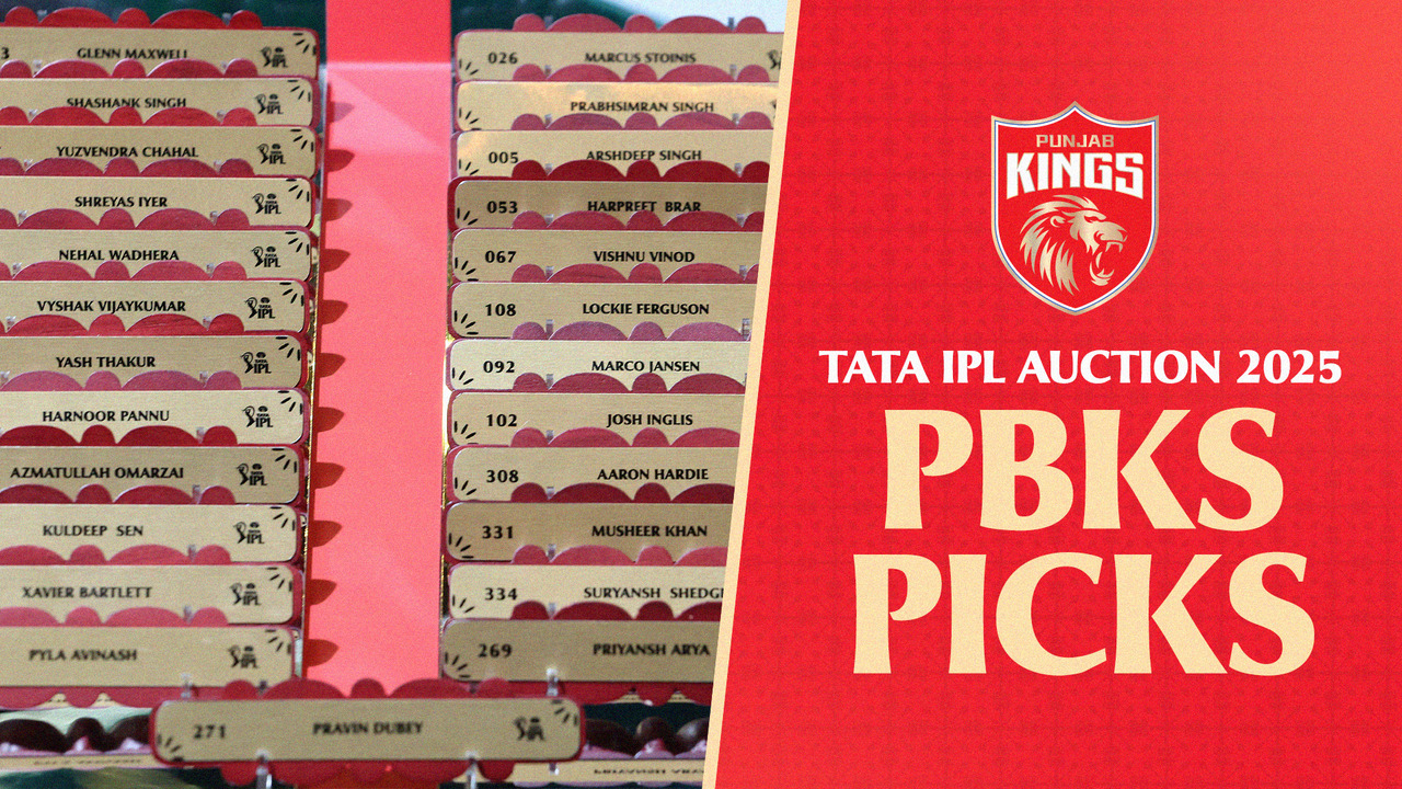 TATA IPL Player Auction 2025 - Punjab Kings