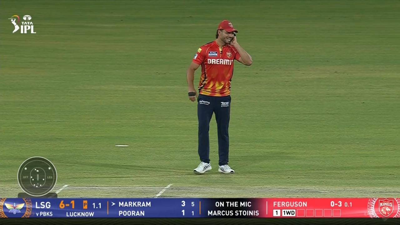 IPL 2025 M13: LSG vs PBKS - On the mic: Marcus Stoinis
