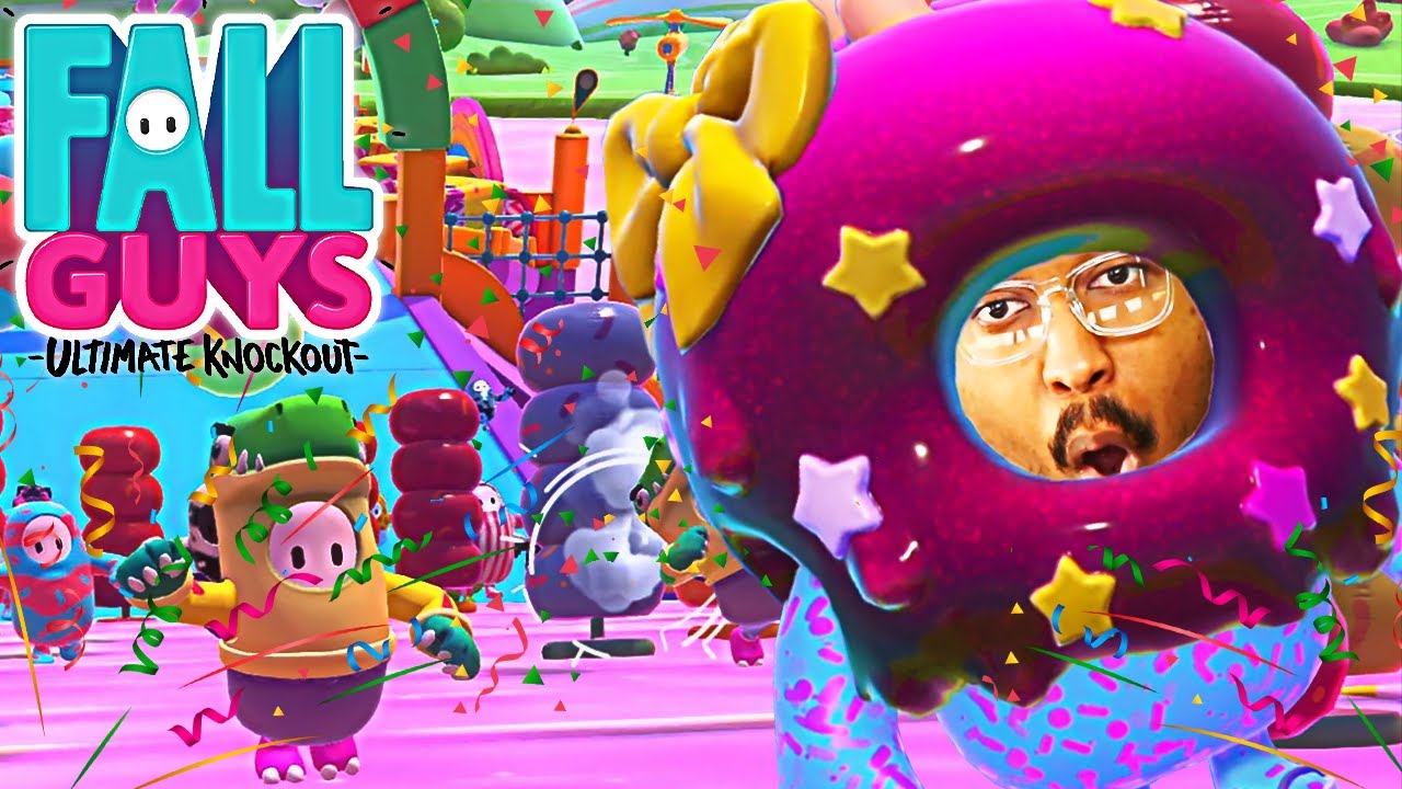 Playing Fall Guys With Viewers Humbled Me *CONTROLLER SMASHED* background