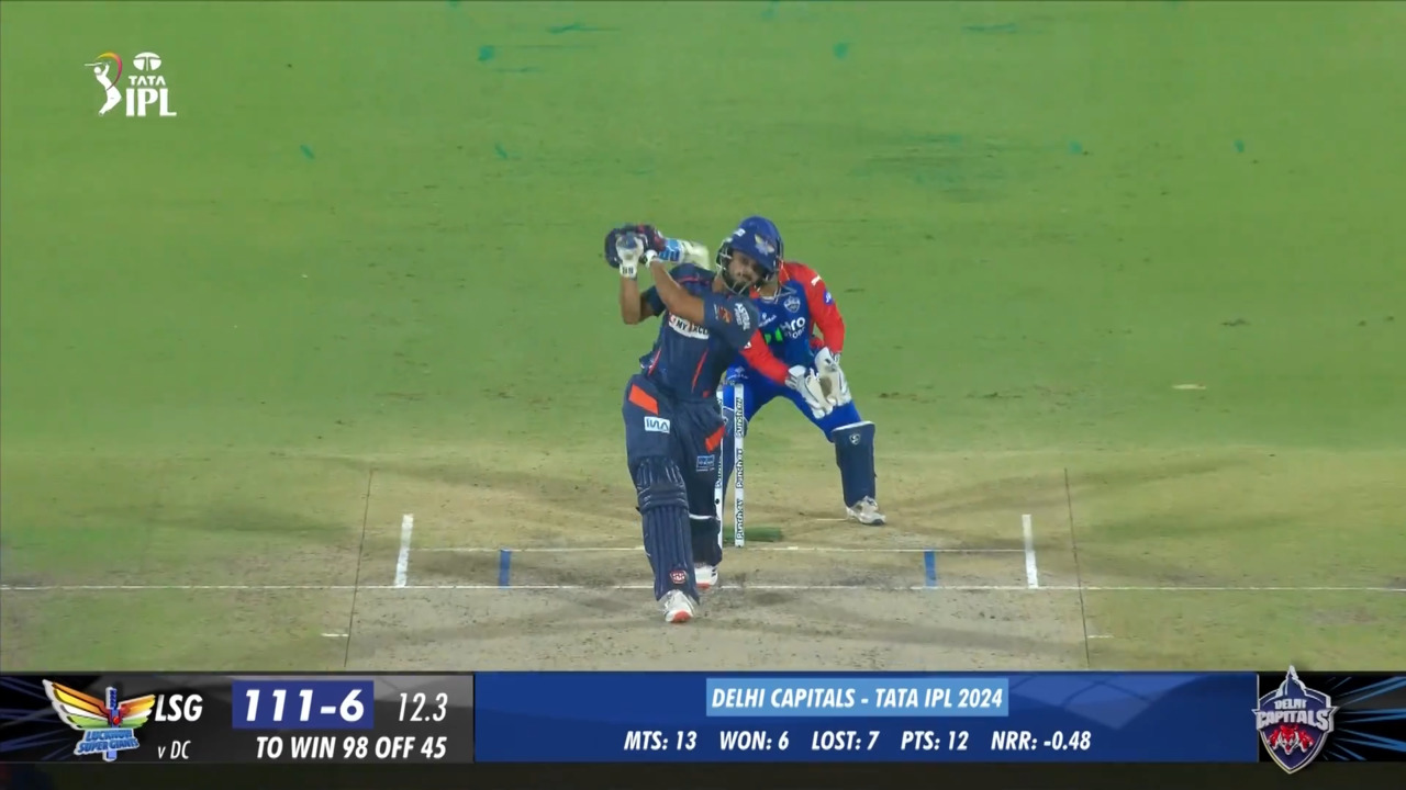 M64: DC vs LSG – Arshad Khan Six