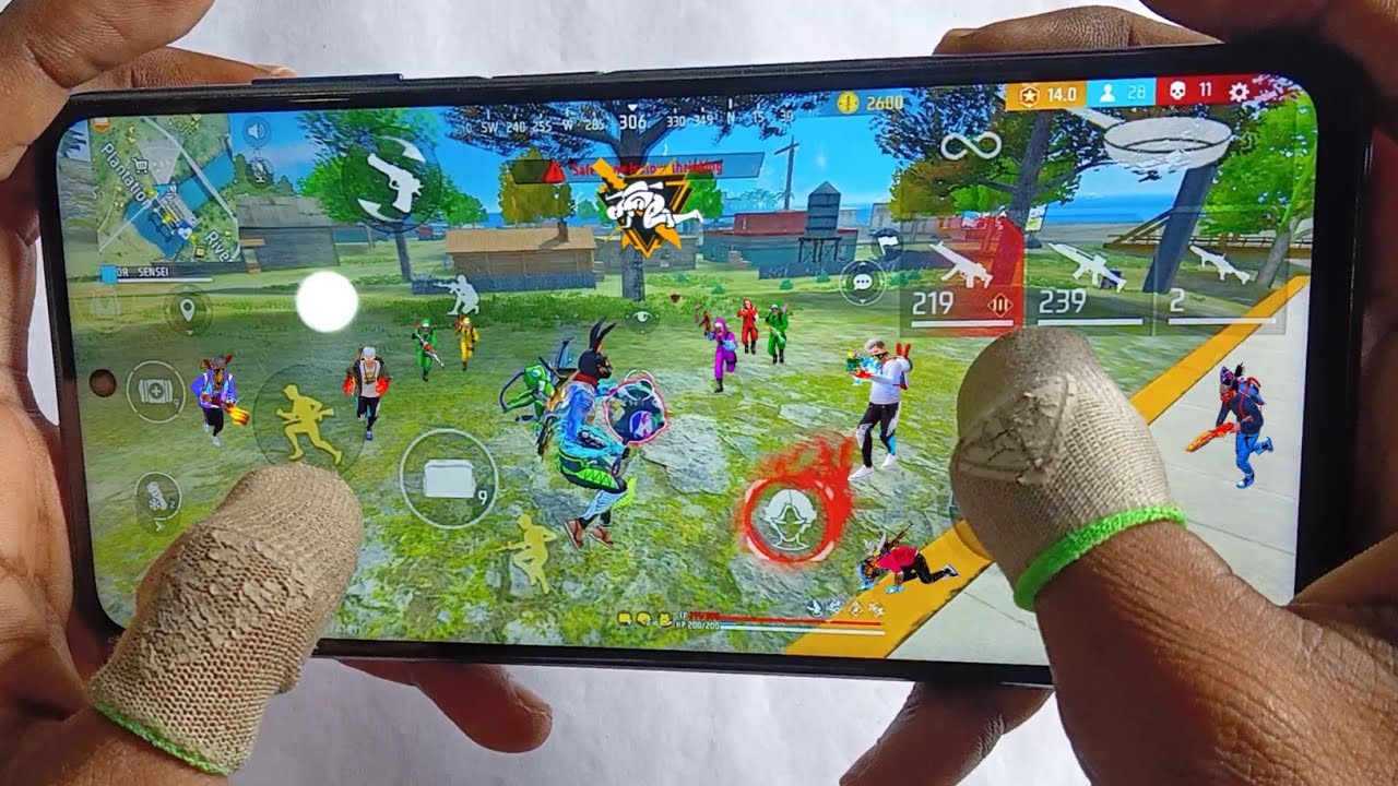 POCO X3 PRO - SOLO VS SQUAD FREE FIRE HANDCAM GAMEPLAY 🎮 - 4 FINGER CUSTOM HUD 💥 background
