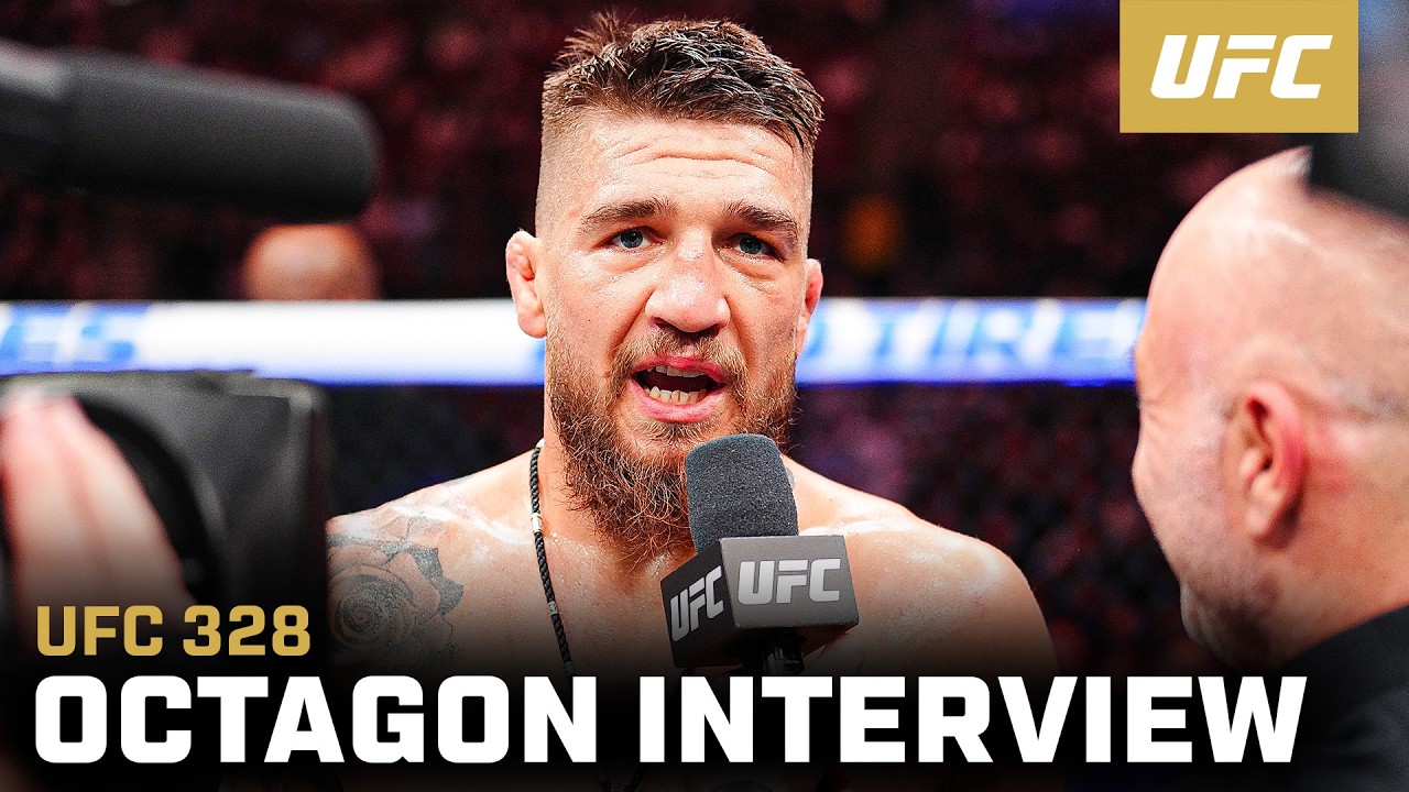 Yaroslav Amosov Octagon Interview | UFC 328