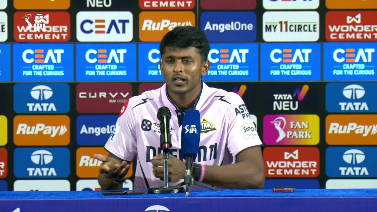Our middle-order has done pretty well: Sai Sudharsan