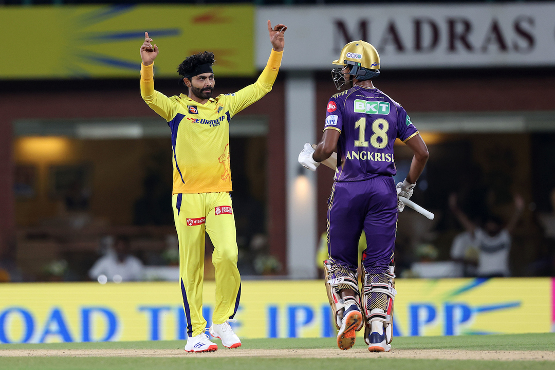 Jadeja wields his magic in Chepauk with 3/18