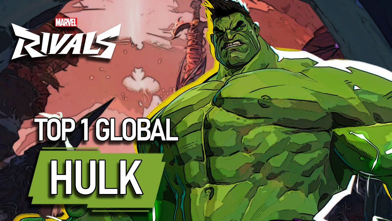 TOP 1 GLOBAL HULK ! ALEXGANDALF - MARVEL RIVALS PRO background