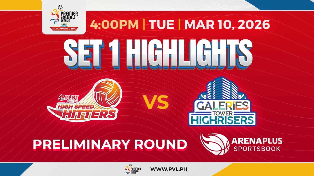 PLDT vs. Galeries - 1st Set Highlights