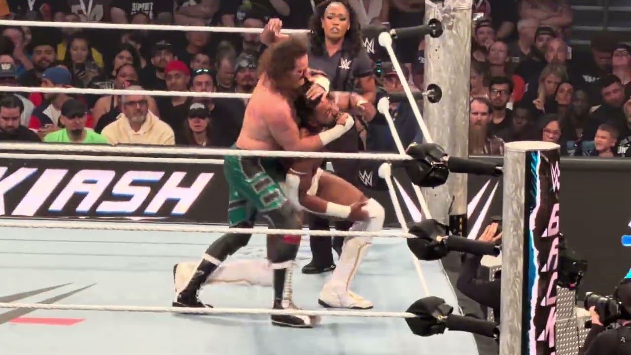 Sami Zayn vs Trick Williams Part 1 - WWE Backlash 5/9/2026