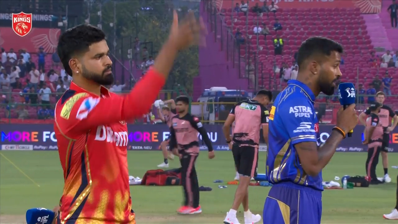 IPL 2025 M69: PBKS vs MI - Toss