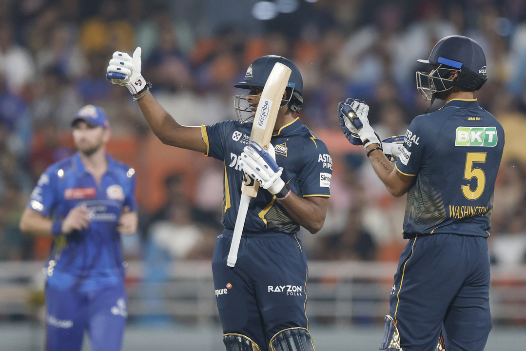 Effortless: Sai Sudharsan spearheads GT's chase with 80(49)