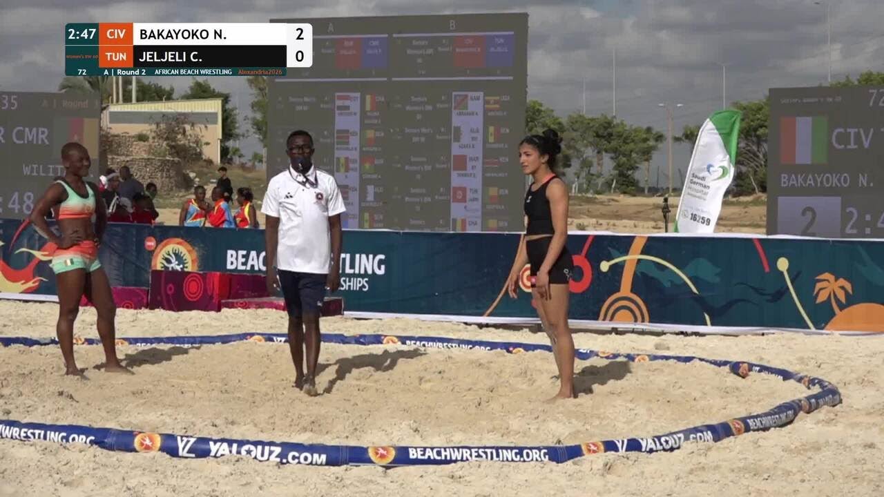 Nogona Celine Josee BAKAYOKO (CIV) vs. Chahd JELJELI (TUN) • A | Round 2 • Women's BW 60Kg