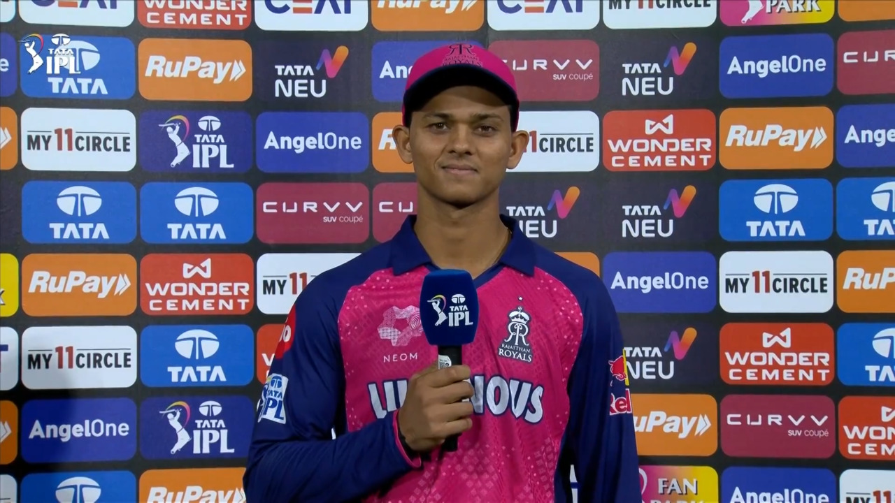 IPL 2025 M18: PBKS vs RR - Yashasvi Jaiswal Interview