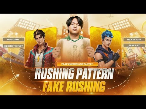 “Fake Rushing Style with OSCAR & TATSUYA"🔥 | Free Fire Pro Tips background