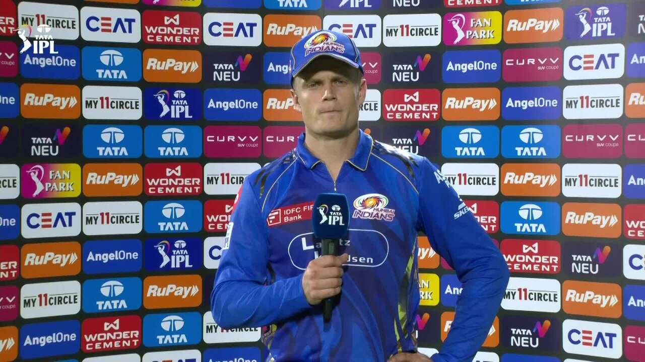 IPL 2025 M29: DC vs MI - Ryan Rickelton Interview