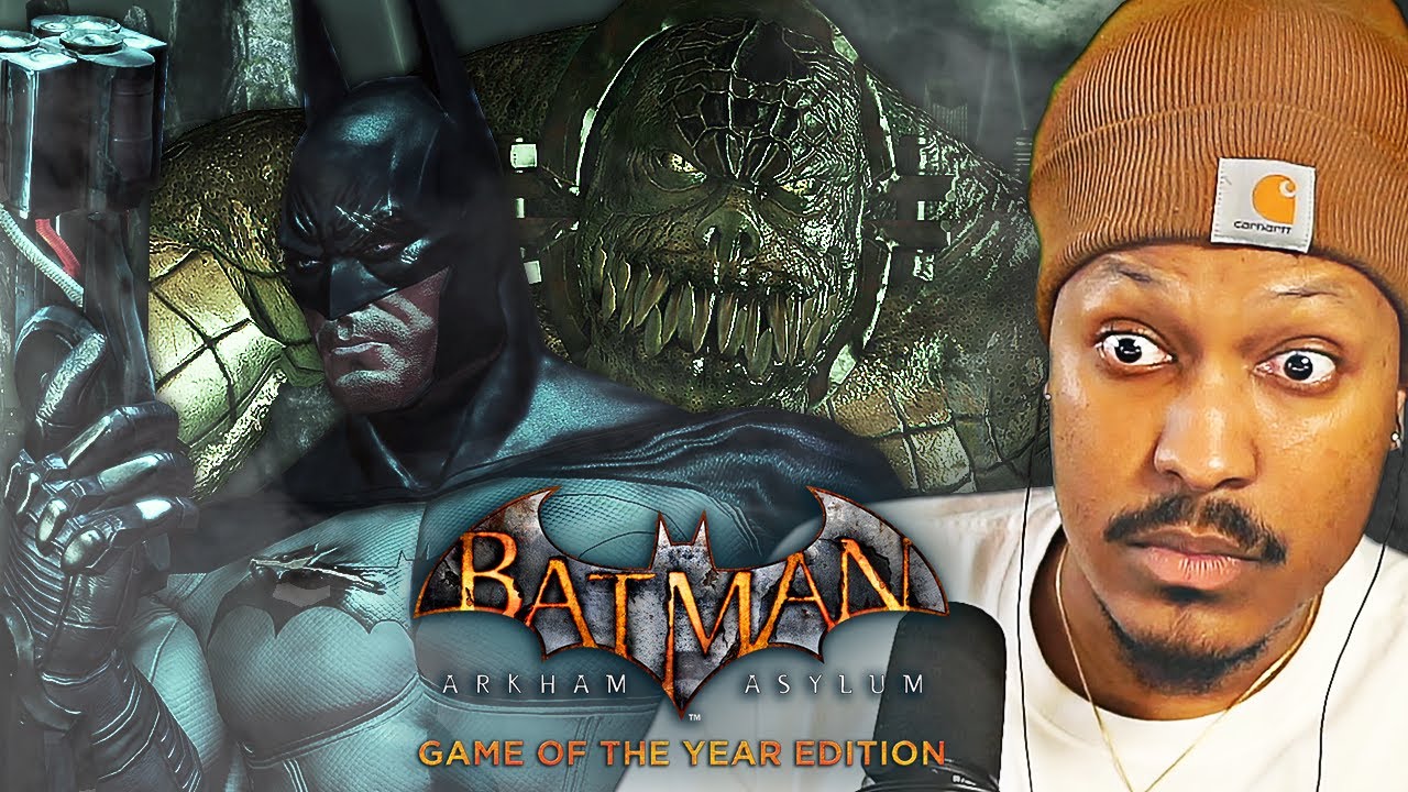 KILLER CROC MADE ME RAGE QUIT | Batman: Arkham Asylum - Part 7 backdrop