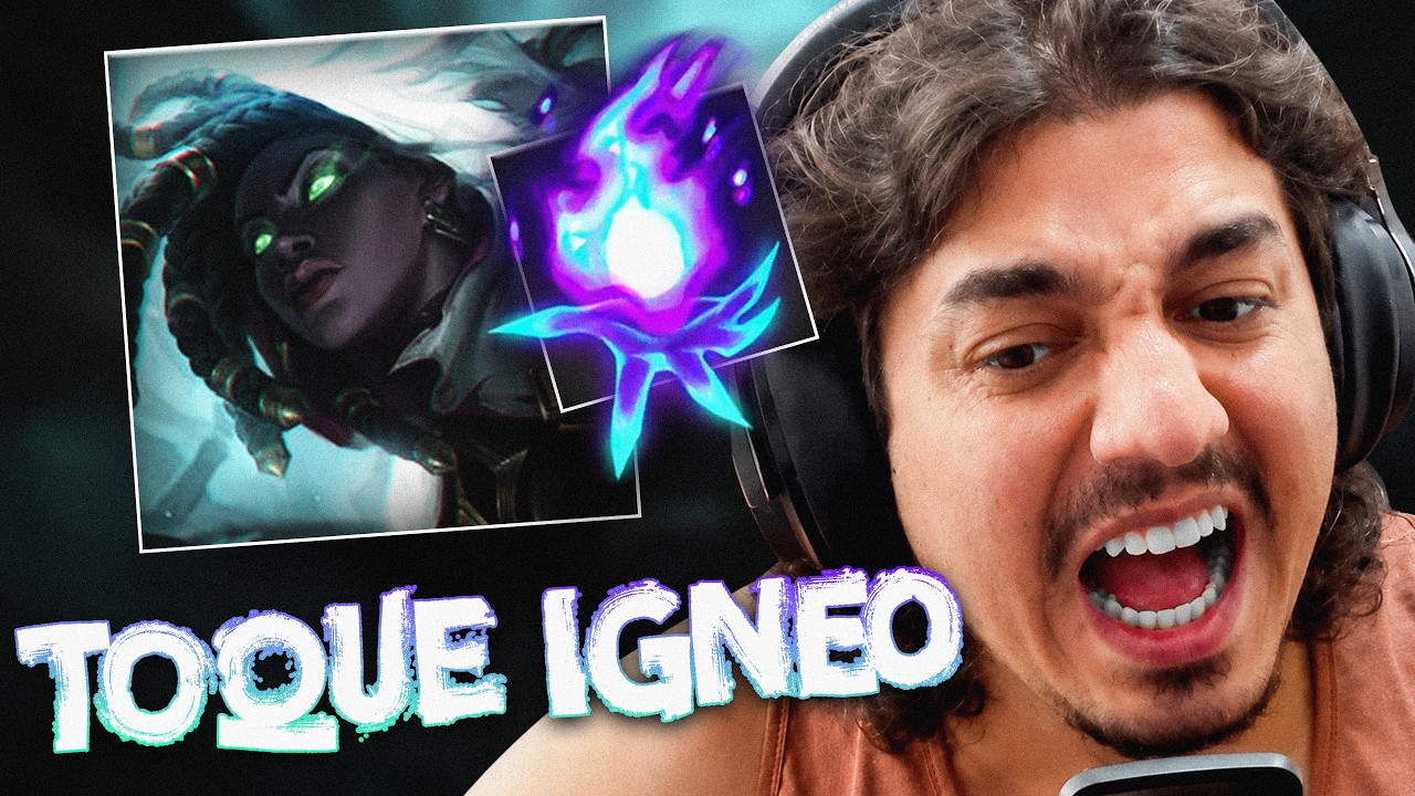 TOQUE ÍGNEO: A NOVA RUNA QUE MUDOU O LOL e A SENNA *DEFINITIVO*